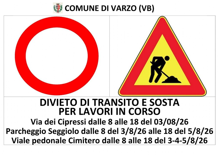 Divieto di transito e sosta